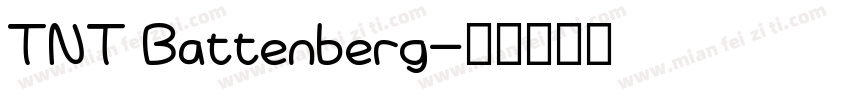 TNT Battenberg字体转换